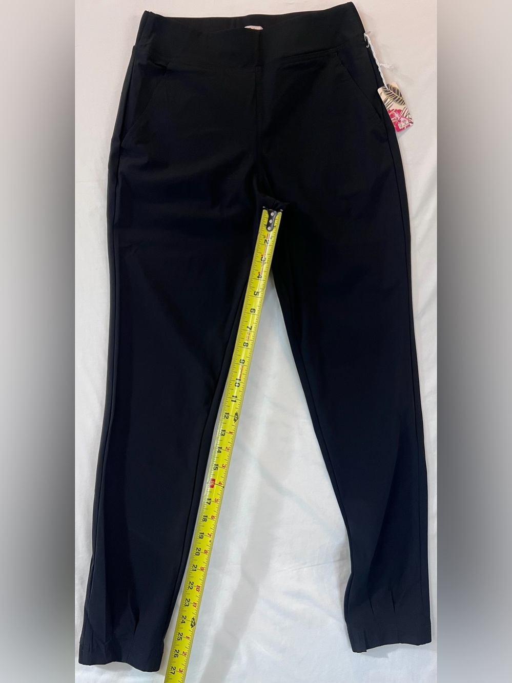Tommy Bahama Black Everyday Active Ponte Pants - Size XS - Picture 5 of 6